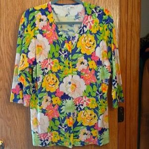 Floral cardigan